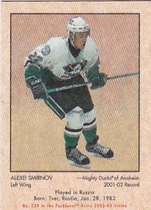2002 Parkhurst Retro Minis #230 Alexei Smirnov