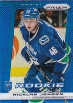 2013 Panini Prizm Prizms Blue #293 Nicklas Jensen