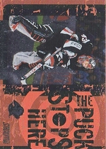 2002 Stadium Club Puck Stops Here #PSH5 Martin Biron