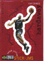 1997 Upper Deck Collectors Choice Stick'Ums #S19 Anfernee Hardaway