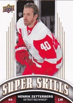 2008 Upper Deck Super Skills #SS10 Henrik Zetterberg