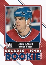 2013 ITG Decades 1990s Rookies #DR-08 John LeClair