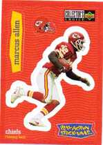 1997 Upper Deck Collectors Choice Stick-Ums #S21 Marcus Allen