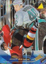 1995 Pinnacle Rink Collection #155 Mike Rathje