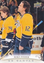 2011 Upper Deck Canvas Series 2 #C162 Mike Fisher