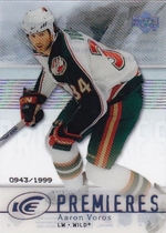 2007 Upper Deck Ice #138 Aaron Voros