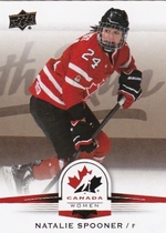 2014 Upper Deck Team Canada Juniors Gold Sepia #148 Natalie Spooner