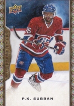 2014 Upper Deck Masterpieces #141 P.K. Subban