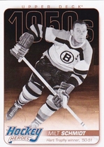 2011 Upper Deck Hockey Heroes 1950s #HH6 Milt Schmidt
