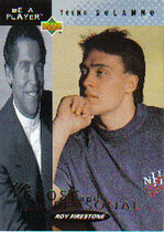 1994 Upper Deck Be A Player Up Close and Personal #UC-4 Teeme Selanne