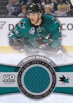 2015 Upper Deck UD Game Jersey Series 2 #GJ-PM Patrick Marleau