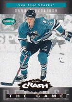 1994 Parkhurst You Crash the Game Gold #21 Sandis Ozolinsh
