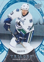 2015 Upper Deck Trilogy Rainbow Blue #82 Henrik Sedin