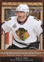 2010 Upper Deck Biography of A Season #BOS7 Patrick Kane