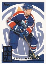 1995 Topps New to the Game #3NG Todd Marchant