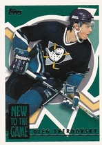 1995 Topps New to the Game #4 Oleg Tverdovsky