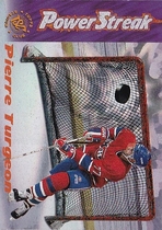 1995 Stadium Club Power Streak #PS1 Pierre Turgeon