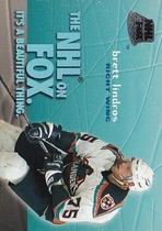 1995 SkyBox Impact NHL on Fox #12 Brett Lindros