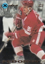 1995 SkyBox Emotion Xcited #4 Sergei Fedorov