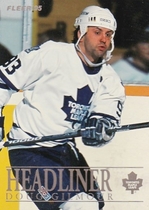 1994 Fleer Headliners #3 Doug Gilmour