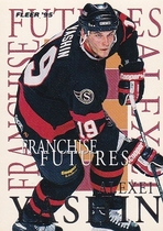 1994 Fleer Franchise Futures #9 Alexei Yashin