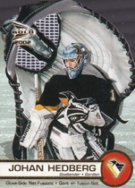 2001 Pacific McDonald Glove Side Net-Fusions #5 Johan Hedberg