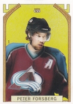 2003 Topps C55 #1 Peter Forsberg