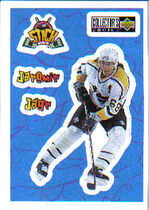1996 Upper Deck Collectors Choice Stick'Ums #S8 Jaromir Jagr
