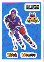 1996 Upper Deck Collectors Choice Stick'Ums #S10 Mark Messier