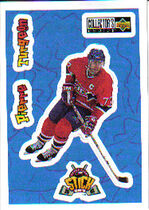 1996 Upper Deck Collectors Choice Stick'Ums #S19 Pierre Turgeon