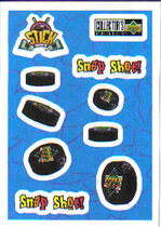 1996 Upper Deck Collectors Choice Stick'Ums #S28 Slap Shot