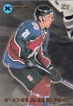 1995 SkyBox Emotion Xcited #14 Peter Forsberg