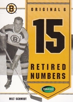 2003 Parkhurst Original Six Boston Inserts #B-2 Milt Schmidt