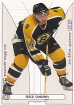 2002 BAP ITG Used #108 Sergei Samsonov