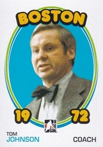 2009 ITG 1972 Coaches #C-02 Tom Johnson