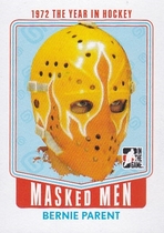 2009 ITG 1972 Masked Men #MM-09 Bernie Parent