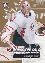 2007 ITG Going For Gold World Juniors #29 Justin Pogge