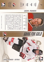2006 ITG Going For Gold Canadian Women's National Team #7 Cheryl Pounder