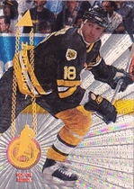1994 Pinnacle Rink Collection #510 Brent Hughes