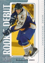 2003 ITG VIP Rookie Debut #23 Wade Brookbank