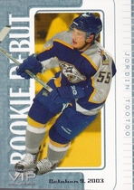 2003 ITG VIP Rookie Debut #25 Jordin Tootoo