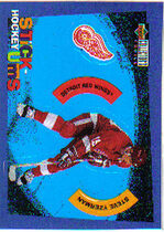 1997 Upper Deck Collectors Choice Stick'Ums #29 Steve Yzerman