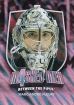 2011 ITG Between The Pipes Masked Men IV Silver #MM-17 Marc-Andre Fleury