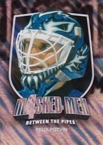 2011 ITG Between The Pipes Masked Men IV Silver #MM-34 Felix Potvin