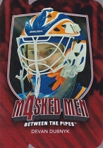 2011 ITG Between The Pipes Masked Men IV Ruby Die Cuts #MM-15 Devan Dubnyk