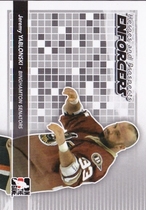 2009 ITG Heroes and Prospects Enforcers #E-02 Jeremy Yablonski