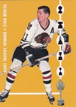 1995 Parkhurst 1966-67 Trophy Winners #TW1 Stan Mikita