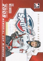 2009 ITG Heroes and Prospects Memorial Cup Winners #MC-09 Eric Wellwood