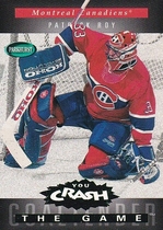 1994 Parkhurst You Crash the Game Green #H12 Patrick Roy