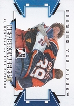 2009 ITG Between The Pipes Net Brawlers #NB01 Al Montoya|Rick Dipietro